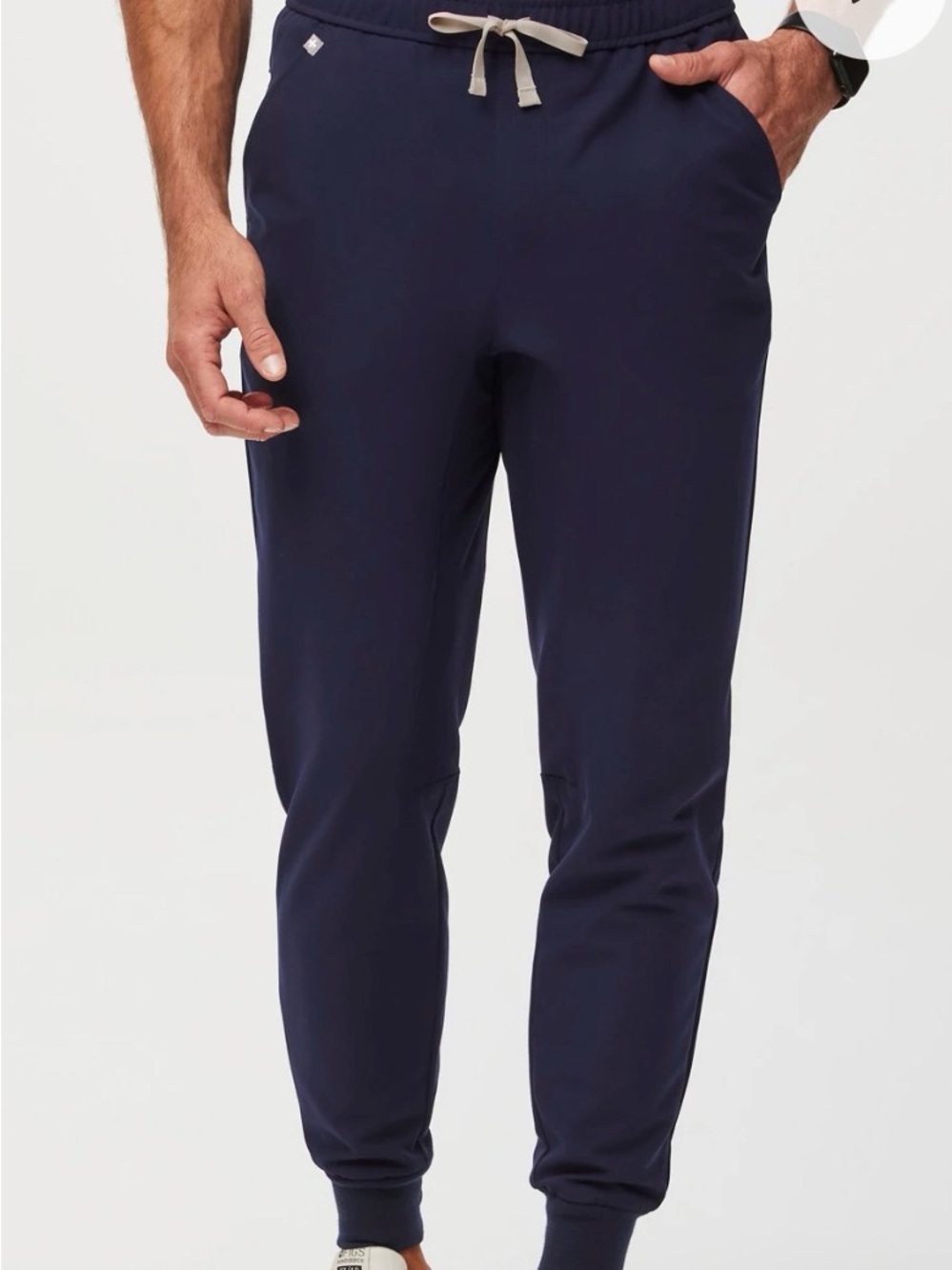 Figs Men's Navy Tansen Jogger Scrub Pants